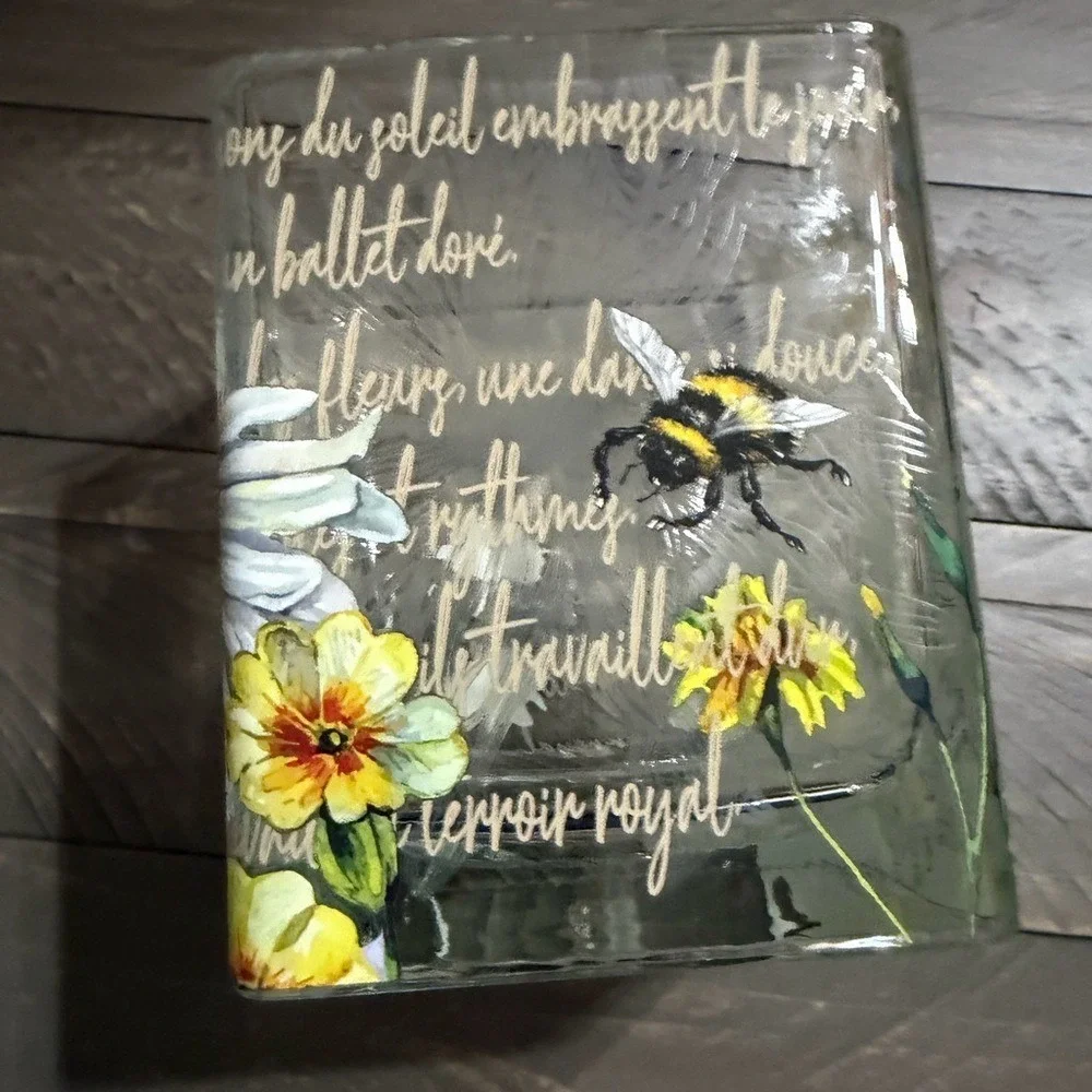 Flower, bee vase, candle holder, plant holder summer spring flower‎ holder vase